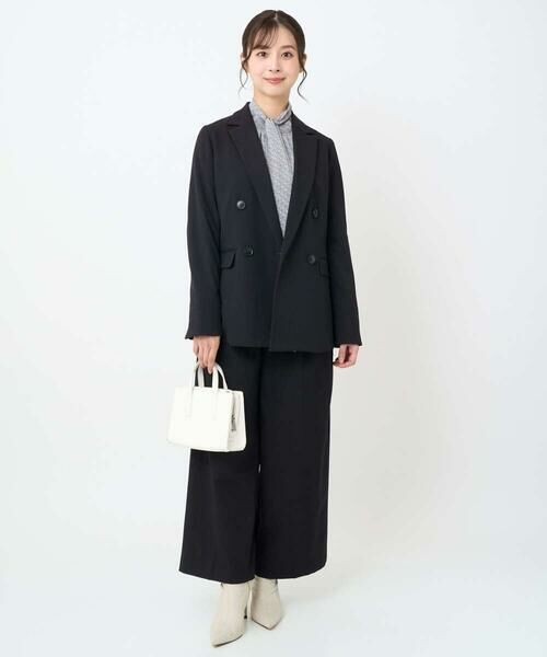 Maison de CINQ / メゾン ドゥ サンク テーラードジャケット | 【小さいサイズ】ダブルブレストジャケット/洗える | 詳細17