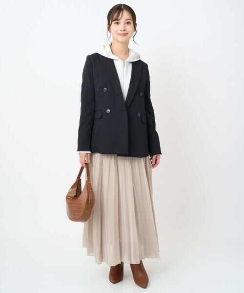 Maison de CINQ / メゾン ドゥ サンク テーラードジャケット | 【小さいサイズ】ダブルブレストジャケット/洗える | 詳細25