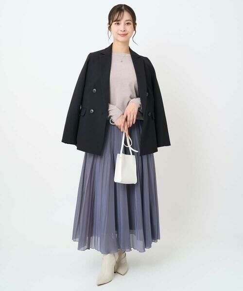 Maison de CINQ / メゾン ドゥ サンク テーラードジャケット | 【小さいサイズ】ダブルブレストジャケット/洗える | 詳細28