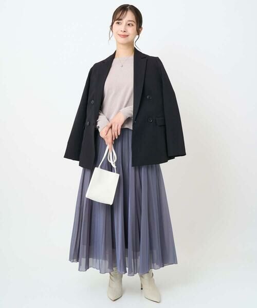 Maison de CINQ / メゾン ドゥ サンク テーラードジャケット | 【小さいサイズ】ダブルブレストジャケット/洗える | 詳細29