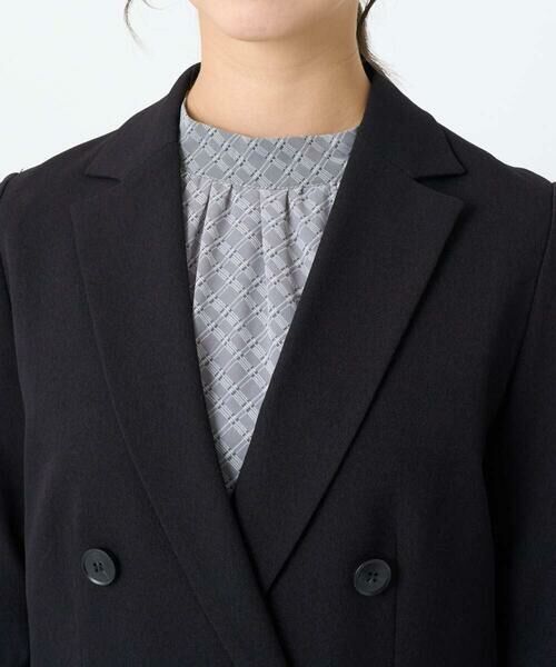 Maison de CINQ / メゾン ドゥ サンク テーラードジャケット | 【小さいサイズ】ダブルブレストジャケット/洗える | 詳細8