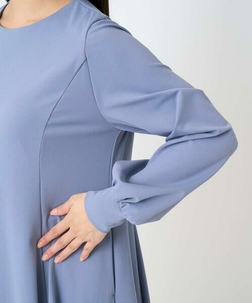 Maison de CINQ / メゾン ドゥ サンク ロング・マキシ丈ワンピース | 【小さいサイズ】ツイルジャージーワンピース/洗える | 詳細7