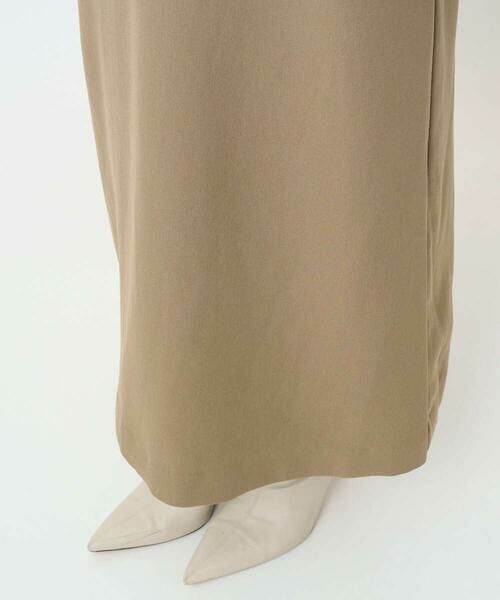 Maison de CINQ / メゾン ドゥ サンク ロング・マキシ丈スカート | 【小さいサイズ】ウールライクVネックジャンパースカート/洗える | 詳細11