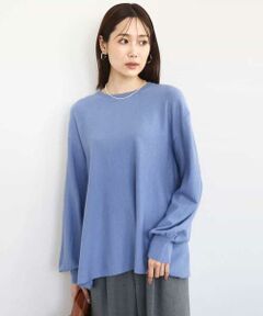 Maison de CINQ / メゾン ドゥ サンク ニット・セーター | 【小さいサイズ】フレアーシルエットチュニックニット/洗える