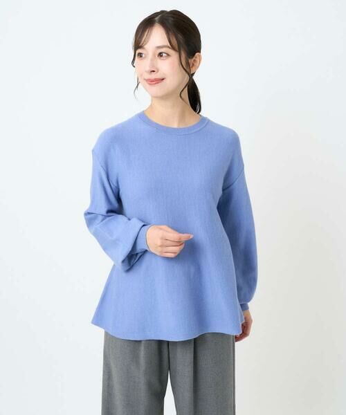 Maison de CINQ / メゾン ドゥ サンク ニット・セーター | 【小さいサイズ】フレアーシルエットチュニックニット/洗える | 詳細15