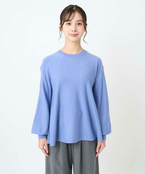 Maison de CINQ / メゾン ドゥ サンク ニット・セーター | 【小さいサイズ】フレアーシルエットチュニックニット/洗える | 詳細17