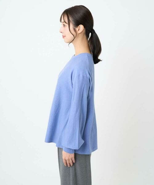 Maison de CINQ / メゾン ドゥ サンク ニット・セーター | 【小さいサイズ】フレアーシルエットチュニックニット/洗える | 詳細18