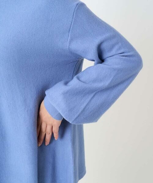 Maison de CINQ / メゾン ドゥ サンク ニット・セーター | 【小さいサイズ】フレアーシルエットチュニックニット/洗える | 詳細21