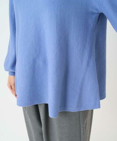 Maison de CINQ / メゾン ドゥ サンク ニット・セーター | 【小さいサイズ】フレアーシルエットチュニックニット/洗える | 詳細22