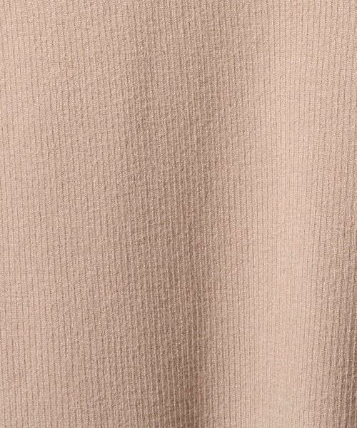 Maison de CINQ / メゾン ドゥ サンク ニット・セーター | 【小さいサイズ】フェザー切替えコンパクトリブニット/洗える | 詳細12