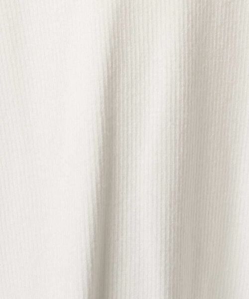 Maison de CINQ / メゾン ドゥ サンク ニット・セーター | 【小さいサイズ】フェザー切替えコンパクトリブニット/洗える | 詳細13