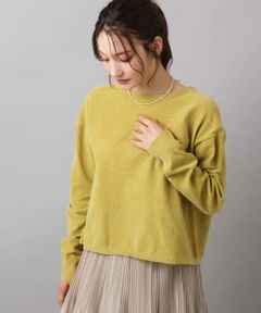 Maison de CINQ / メゾン ドゥ サンク ニット・セーター | 【小さいサイズ】モールヤーンボートネックニット/洗える