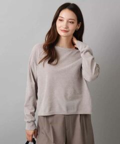 Maison de CINQ / メゾン ドゥ サンク ニット・セーター | 【小さいサイズ】モールヤーンボートネックニット/洗える