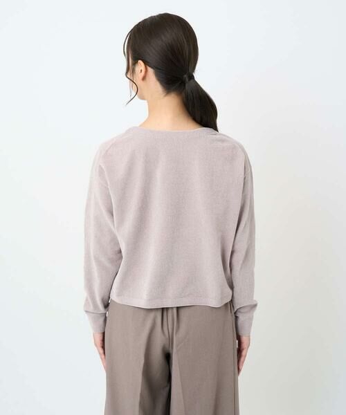 Maison de CINQ / メゾン ドゥ サンク ニット・セーター | 【小さいサイズ】モールヤーンボートネックニット/洗える | 詳細14