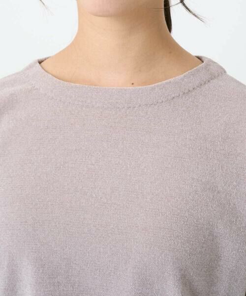 Maison de CINQ / メゾン ドゥ サンク ニット・セーター | 【小さいサイズ】モールヤーンボートネックニット/洗える | 詳細15