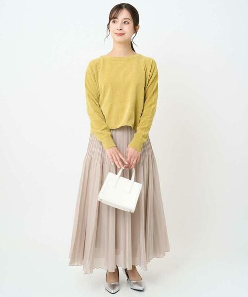 Maison de CINQ / メゾン ドゥ サンク ニット・セーター | 【小さいサイズ】モールヤーンボートネックニット/洗える | 詳細29