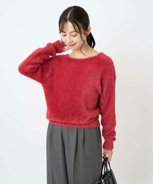 Maison de CINQ / メゾン ドゥ サンク ニット・セーター | 【小さいサイズ】フェザーニットプルオーバー/前後2way/洗える | 詳細11