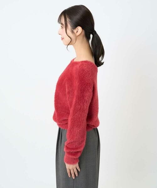 Maison de CINQ / メゾン ドゥ サンク ニット・セーター | 【小さいサイズ】フェザーニットプルオーバー/前後2way/洗える | 詳細13