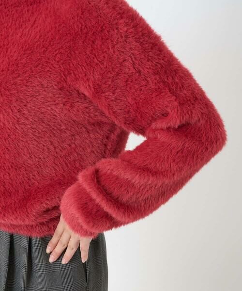 Maison de CINQ / メゾン ドゥ サンク ニット・セーター | 【小さいサイズ】フェザーニットプルオーバー/前後2way/洗える | 詳細16