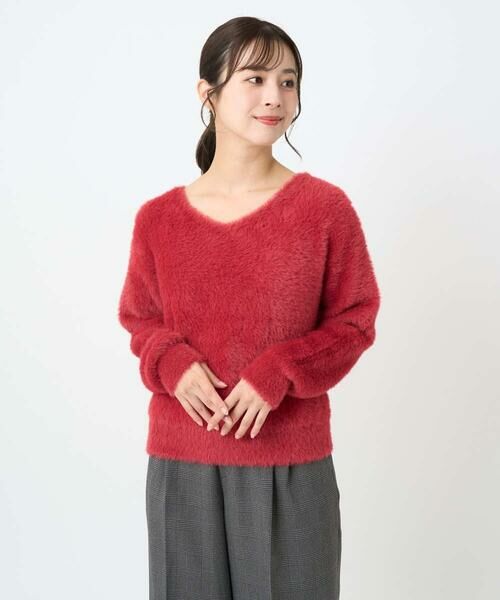 Maison de CINQ / メゾン ドゥ サンク ニット・セーター | 【小さいサイズ】フェザーニットプルオーバー/前後2way/洗える | 詳細19