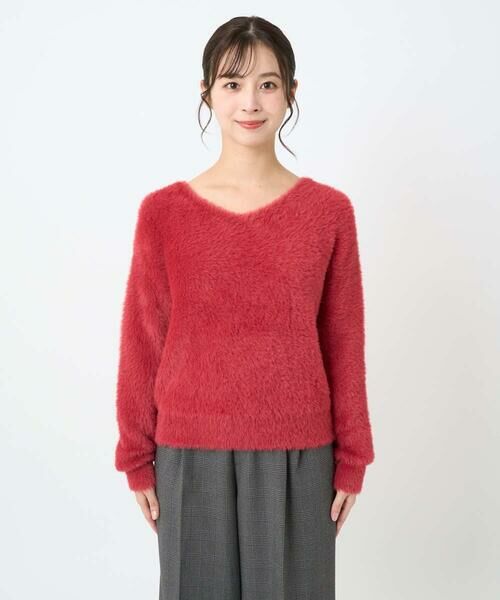 Maison de CINQ / メゾン ドゥ サンク ニット・セーター | 【小さいサイズ】フェザーニットプルオーバー/前後2way/洗える | 詳細21