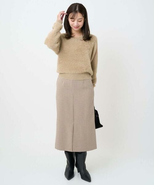 Maison de CINQ / メゾン ドゥ サンク ニット・セーター | 【小さいサイズ】フェザーニットプルオーバー/前後2way/洗える | 詳細28