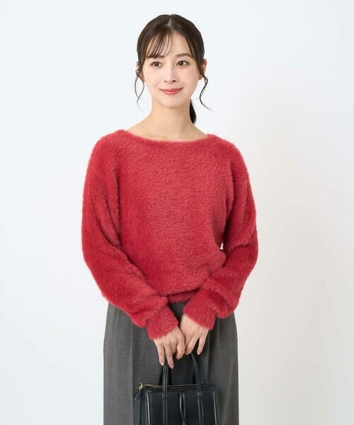 Maison de CINQ / メゾン ドゥ サンク ニット・セーター | 【小さいサイズ】フェザーニットプルオーバー/前後2way/洗える | 詳細9