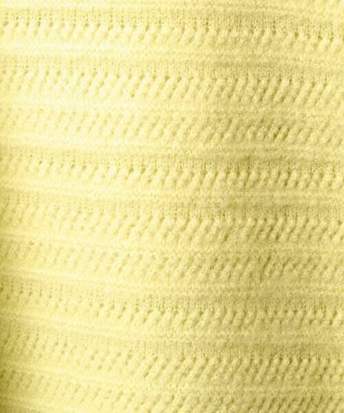 Maison de CINQ / メゾン ドゥ サンク ニット・セーター | 【小さいサイズ】シアーボーダーボリュームパフスリーブニット/洗える | 詳細16