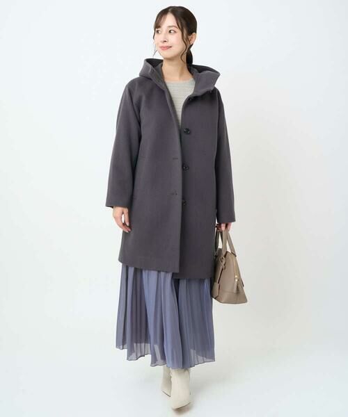 Maison de CINQ / メゾン ドゥ サンク ニット・セーター | 【小さいサイズ】シアーボーダーボリュームパフスリーブニット/洗える | 詳細21