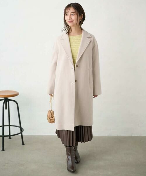 Maison de CINQ / メゾン ドゥ サンク ニット・セーター | 【小さいサイズ】シアーボーダーボリュームパフスリーブニット/洗える | 詳細30