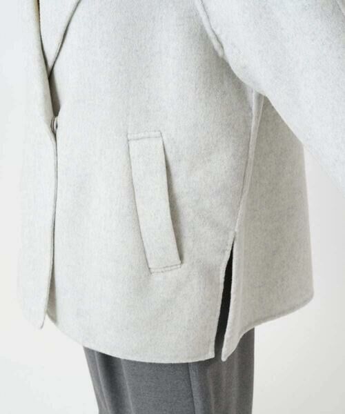 Maison de CINQ / メゾン ドゥ サンク その他アウター | 【小さいサイズ】スムースリバー ミドル丈コート | 詳細10