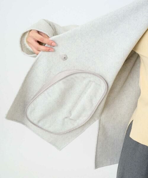 Maison de CINQ / メゾン ドゥ サンク その他アウター | 【小さいサイズ】スムースリバー ミドル丈コート | 詳細11