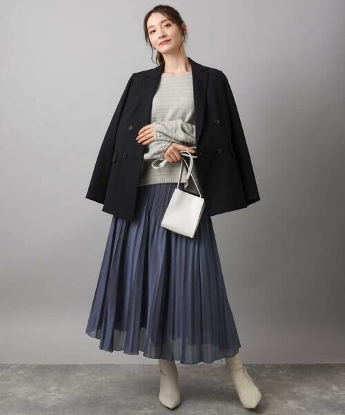 Maison de CINQ / メゾン ドゥ サンク その他アウター | 【小さいサイズ】スムースリバー ミドル丈コート | 詳細18