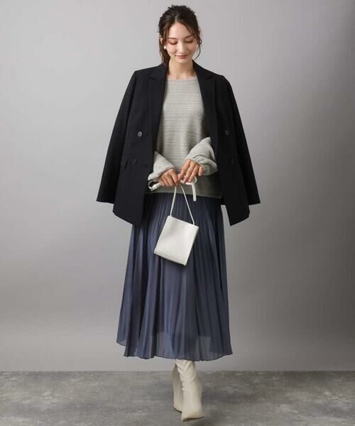 Maison de CINQ / メゾン ドゥ サンク その他アウター | 【小さいサイズ】スムースリバー ミドル丈コート | 詳細20