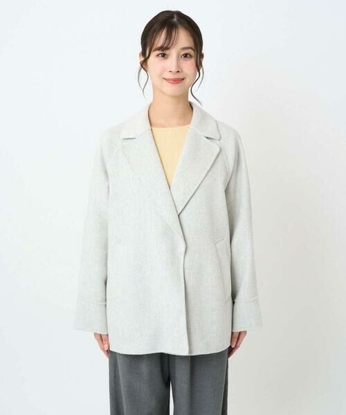 Maison de CINQ / メゾン ドゥ サンク その他アウター | 【小さいサイズ】スムースリバー ミドル丈コート | 詳細4