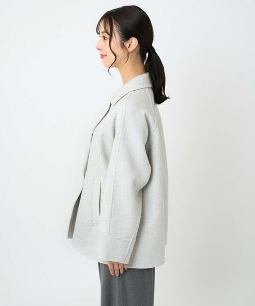 Maison de CINQ / メゾン ドゥ サンク その他アウター | 【小さいサイズ】スムースリバー ミドル丈コート | 詳細5