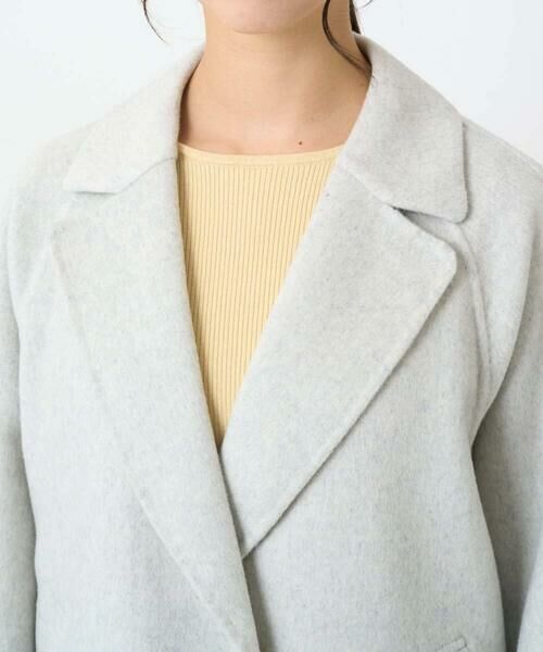 Maison de CINQ / メゾン ドゥ サンク その他アウター | 【小さいサイズ】スムースリバー ミドル丈コート | 詳細7