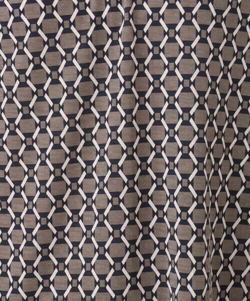 Maison de CINQ / メゾン ドゥ サンク カットソー | 【小さいサイズ】スクエア幾何柄ボウタイカットソー/洗濯機で洗える | 詳細21