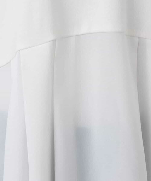 Maison de CINQ / メゾン ドゥ サンク カットソー | 【小さいサイズ】タックプリーツデザイン ペプラムインナーカットソー/洗濯機で洗える | 詳細13
