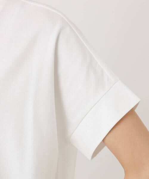 Maison de CINQ / メゾン ドゥ サンク カットソー | 【小さいサイズ】フレームロゴデザインTシャツ/UVカット/接触冷感/洗濯機で洗える | 詳細5