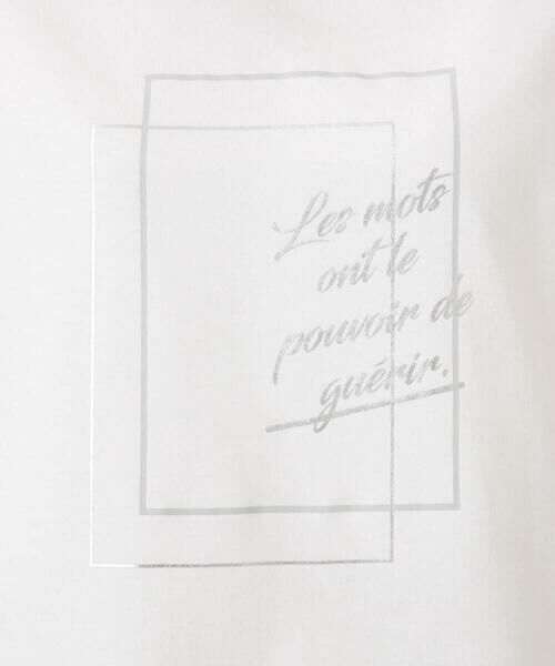 Maison de CINQ / メゾン ドゥ サンク カットソー | 【小さいサイズ】フレームロゴデザインTシャツ/UVカット/接触冷感/洗濯機で洗える | 詳細7