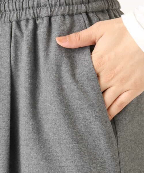 Maison de CINQ / メゾン ドゥ サンク チノ・ワークパンツ | 【小さいサイズ】裏起毛ワイドストレートプルオンパンツ/洗える | 詳細11