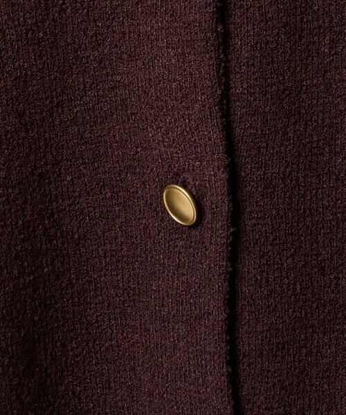 Maison de CINQ / メゾン ドゥ サンク カーディガン・ボレロ | 【小さいサイズ】ミニブークレーカーディガン/洗える | 詳細11
