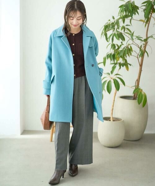 Maison de CINQ / メゾン ドゥ サンク カーディガン・ボレロ | 【小さいサイズ】ミニブークレーカーディガン/洗える | 詳細24