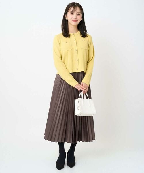 Maison de CINQ / メゾン ドゥ サンク カーディガン・ボレロ | 【小さいサイズ】ミニブークレーカーディガン/洗える | 詳細27