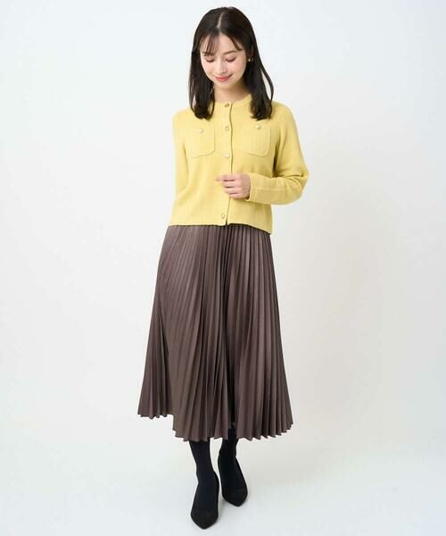 Maison de CINQ / メゾン ドゥ サンク カーディガン・ボレロ | 【小さいサイズ】ミニブークレーカーディガン/洗える | 詳細28