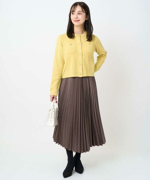 Maison de CINQ / メゾン ドゥ サンク カーディガン・ボレロ | 【小さいサイズ】ミニブークレーカーディガン/洗える | 詳細29