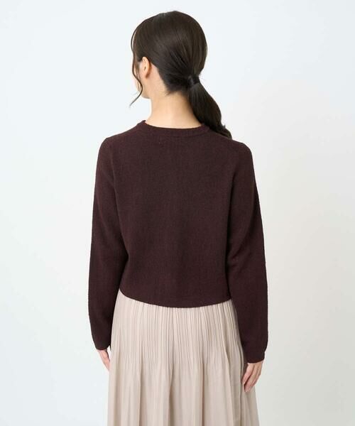 Maison de CINQ / メゾン ドゥ サンク カーディガン・ボレロ | 【小さいサイズ】ミニブークレーカーディガン/洗える | 詳細7