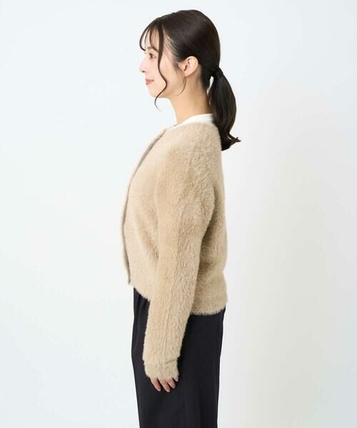 Maison de CINQ / メゾン ドゥ サンク カーディガン・ボレロ | 【小さいサイズ】フェザーニットカーディガン/洗える | 詳細12