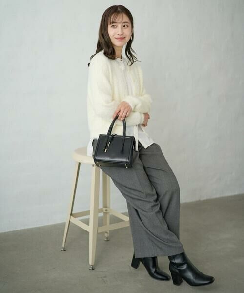 Maison de CINQ / メゾン ドゥ サンク カーディガン・ボレロ | 【小さいサイズ】フェザーニットカーディガン/洗える | 詳細21